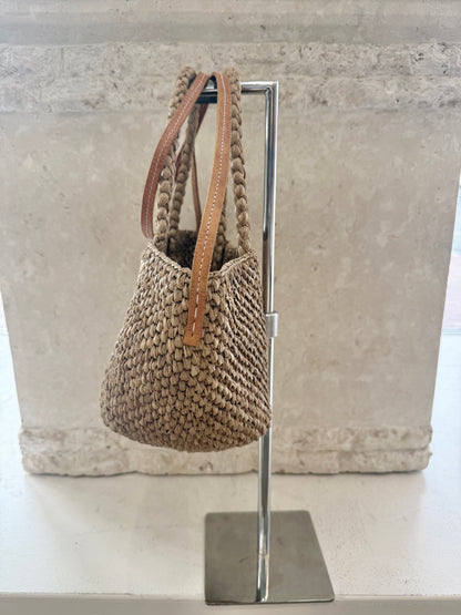 Made in Mada Raffia Handbag
