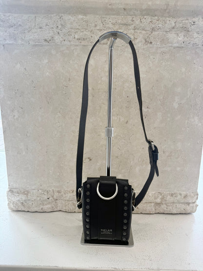 The Lair Black Leather Oblivion Cult Ceremony Bag Pre-Loved Geelong