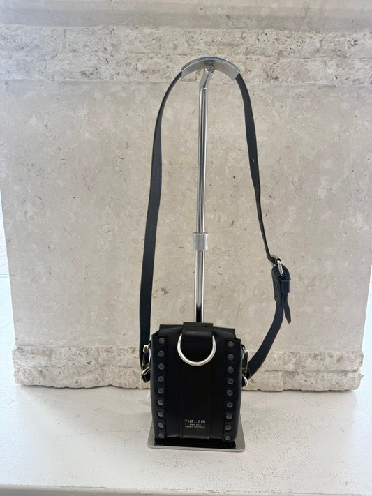 The Lair Black Leather Oblivion Cult Ceremony Bag Pre-Loved Geelong