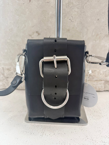 The Lair Black Leather Oblivion Cult Ceremony Bag Pre-Loved Geelong
