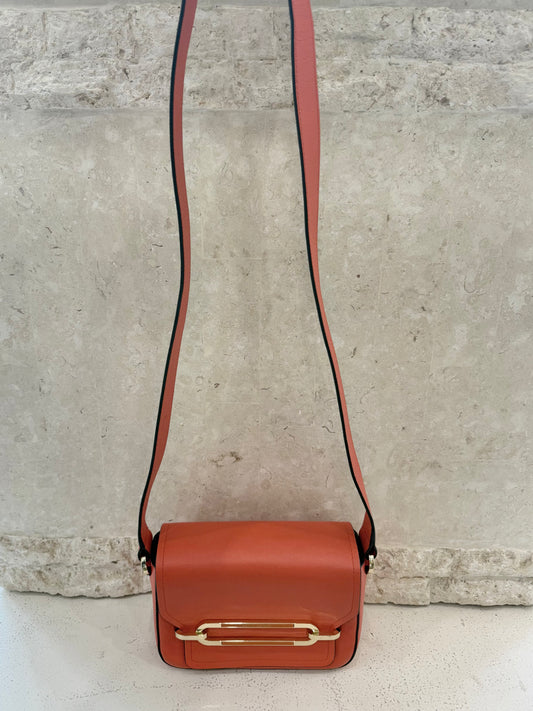 Henri Bendel Sullivan Cross Body Bag - Medium Red - Pre-Loved Geelong