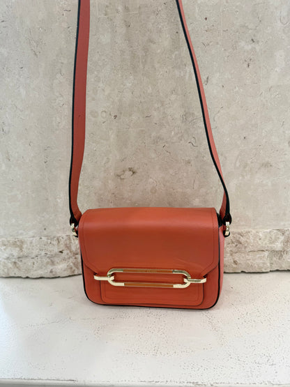 Henri Bendel Sullivan Cross Body Bag - Medium Red - Pre-Loved Geelong