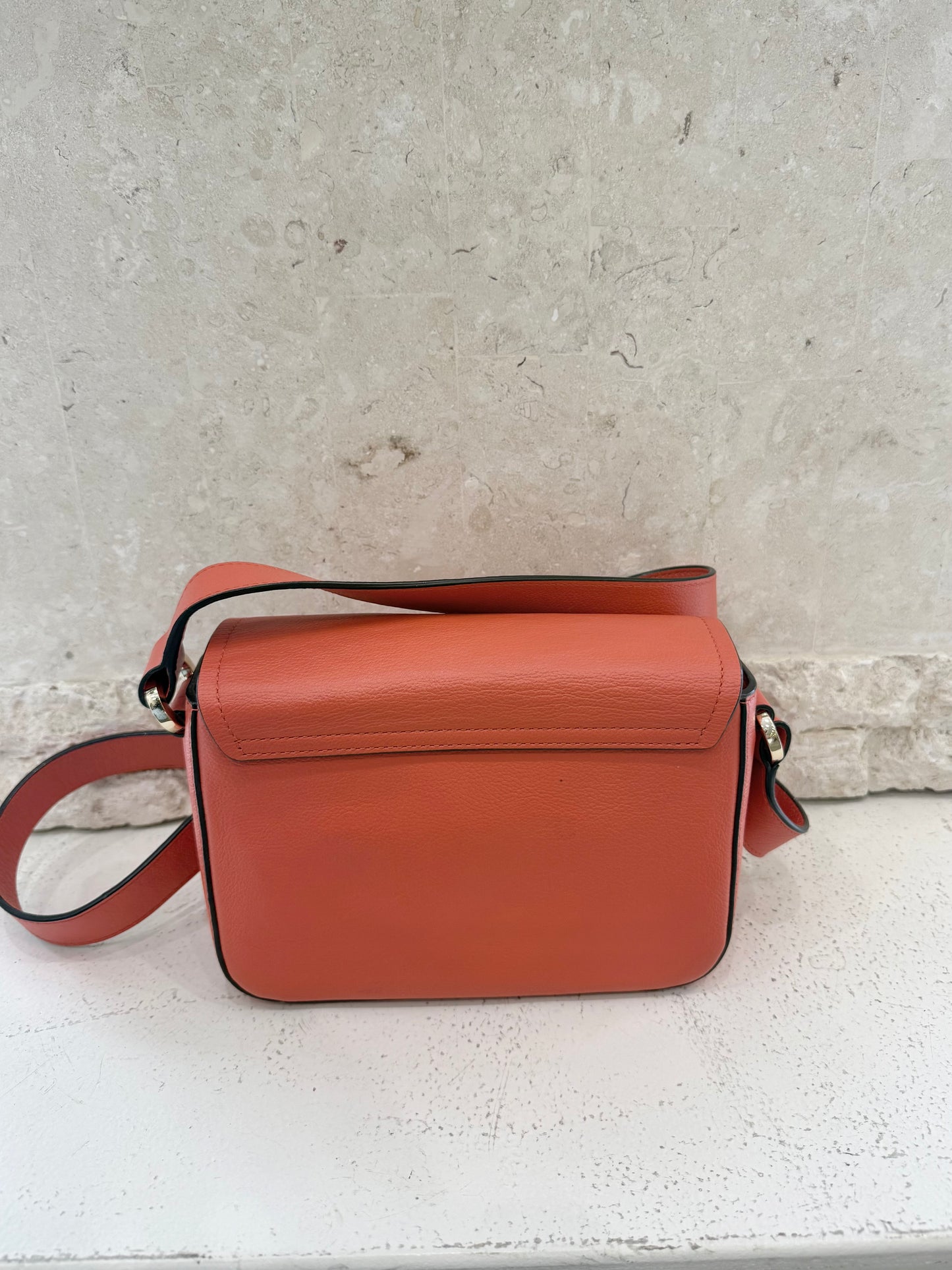 Henri Bendel Sullivan Cross Body Bag - Medium Red - Pre-Loved Geelong