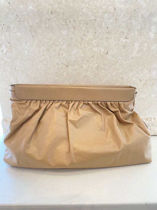 Isabel Marant Camel Luz Clutch Bag