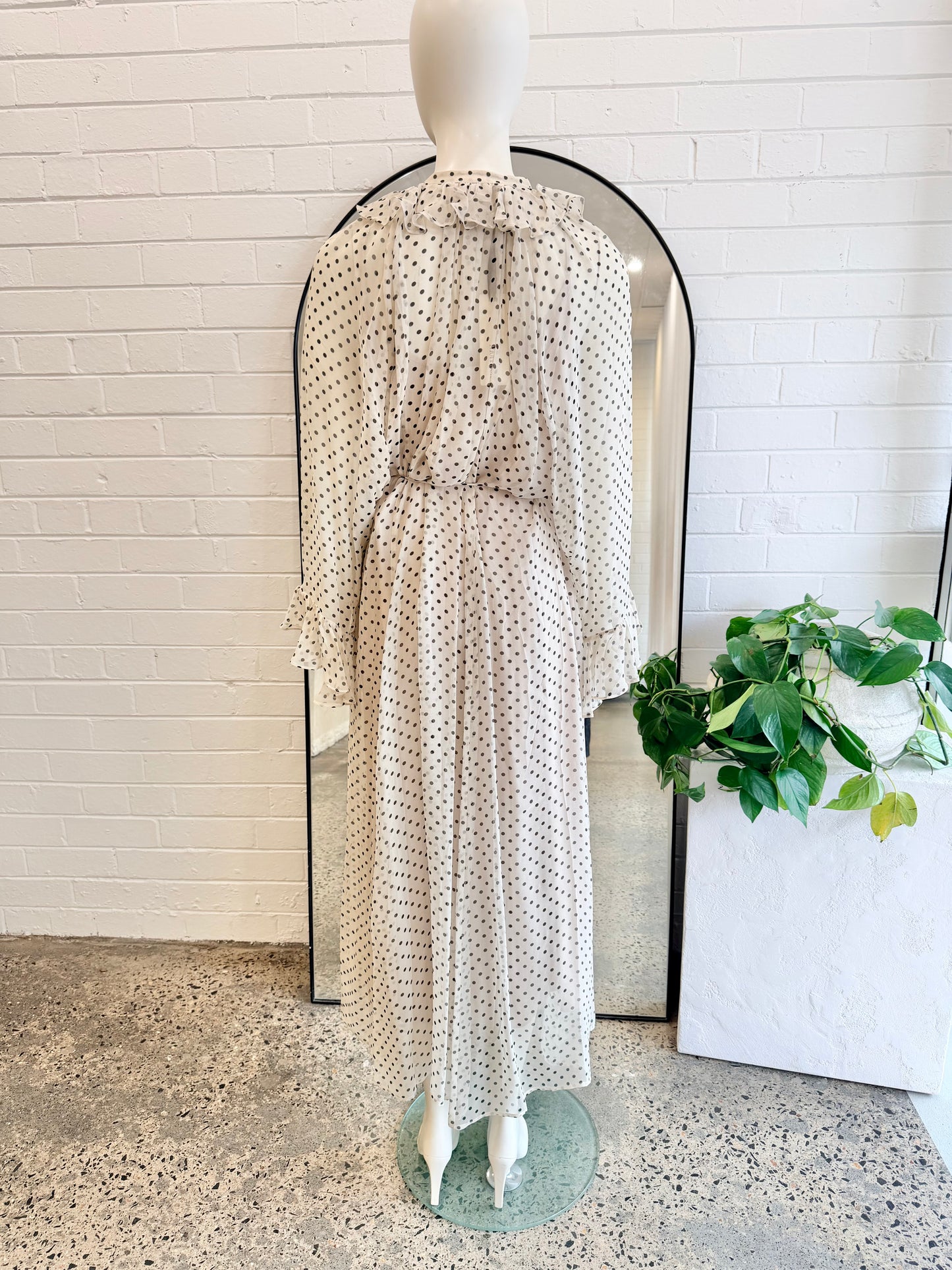 Morrison Lottie Shirt Dress in Spot - Size 12-14