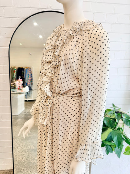 Morrison Lottie Shirt Dress in Spot - Size 12-14