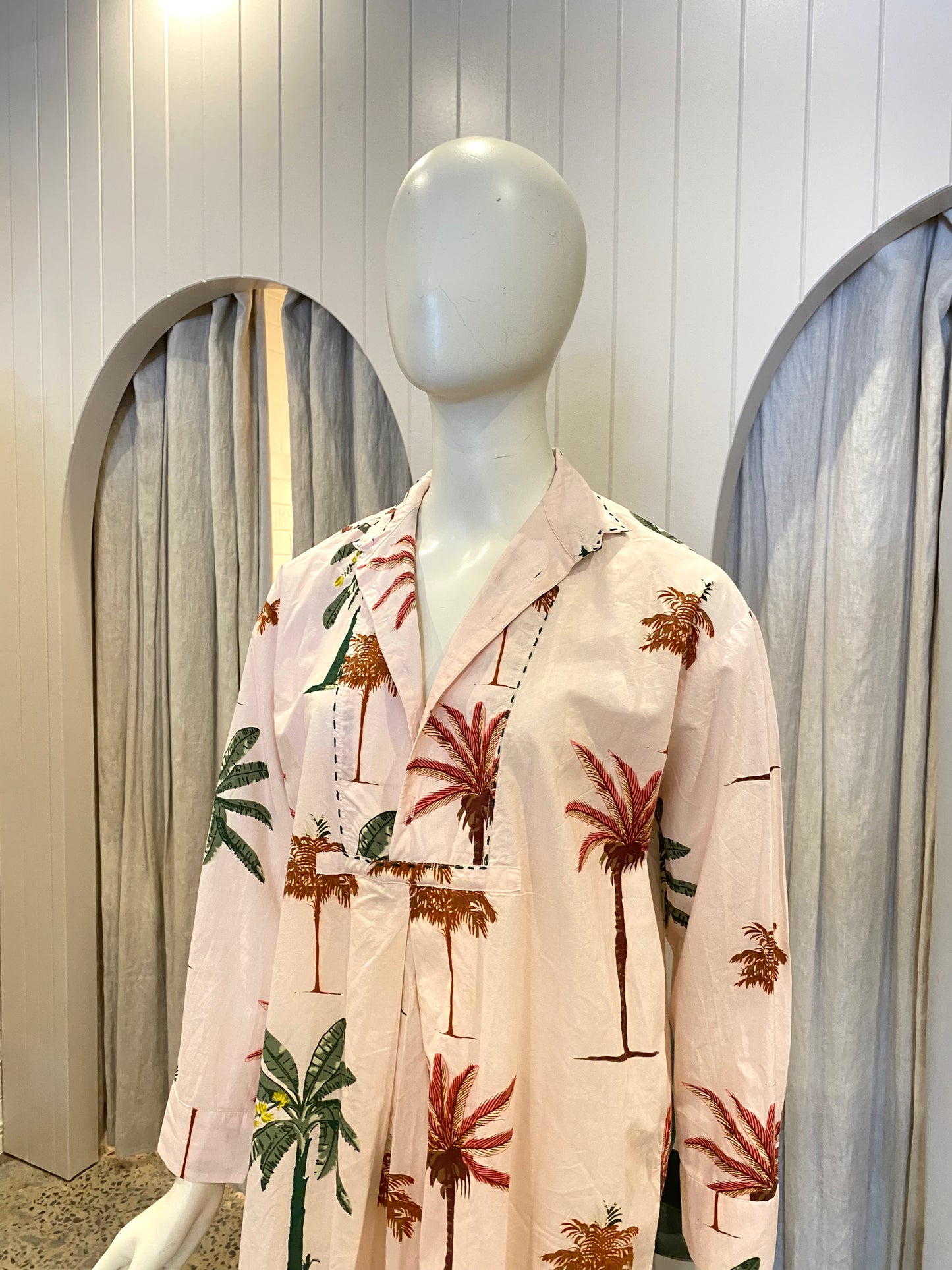 Mandalay Designs Palms Mini Dress - Size 10