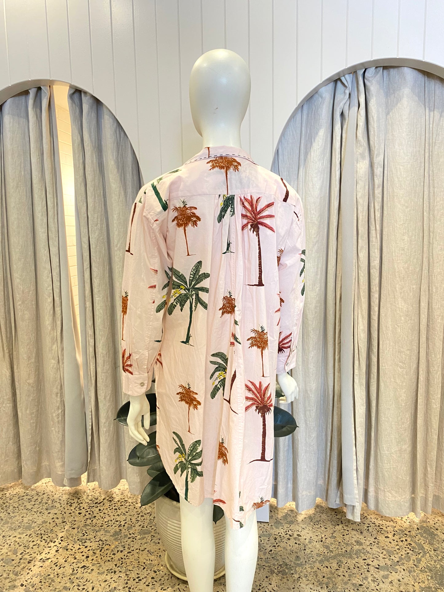 Mandalay Designs Palms Mini Dress - Size 10