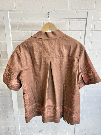 Emerson Studios Rust Reflexion Shirt - Size L (12)