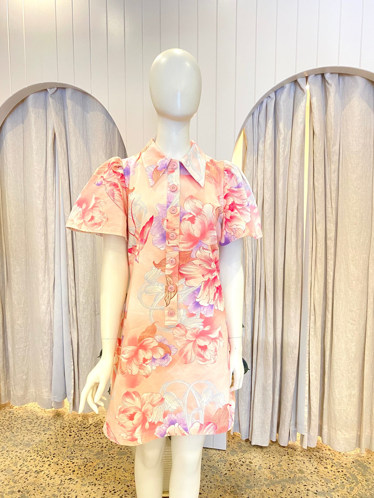 Leo Lin Eli Mini Dress - Size S