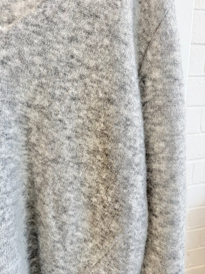 Second Female Brook Knit Jumper - Grey - Size Small (10-12)