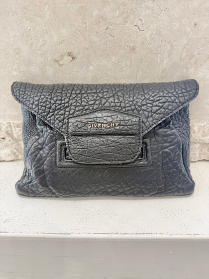 Givenchy Antigona Envelope Black Clutch