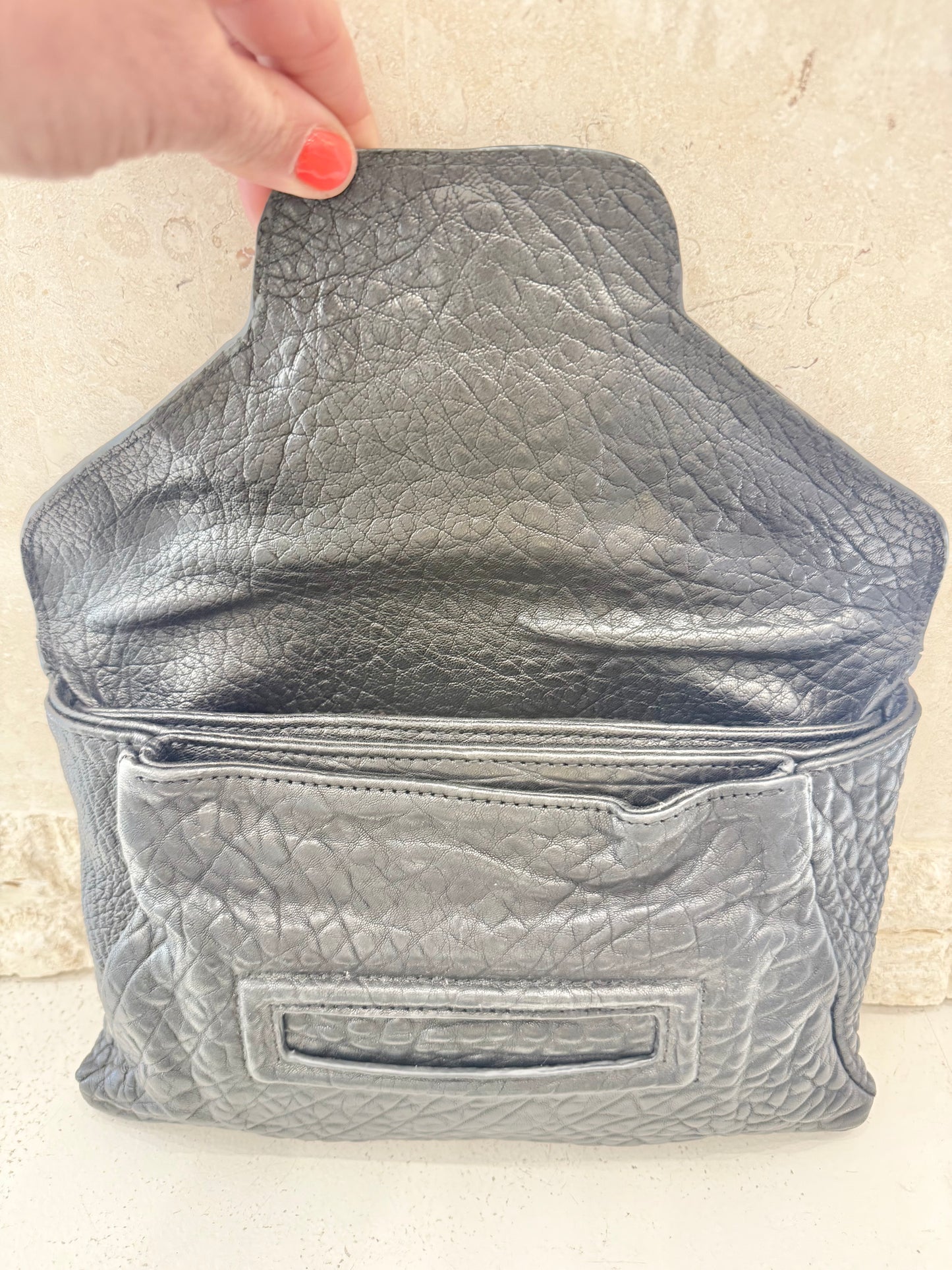 Givenchy Antigona Envelope Black Clutch