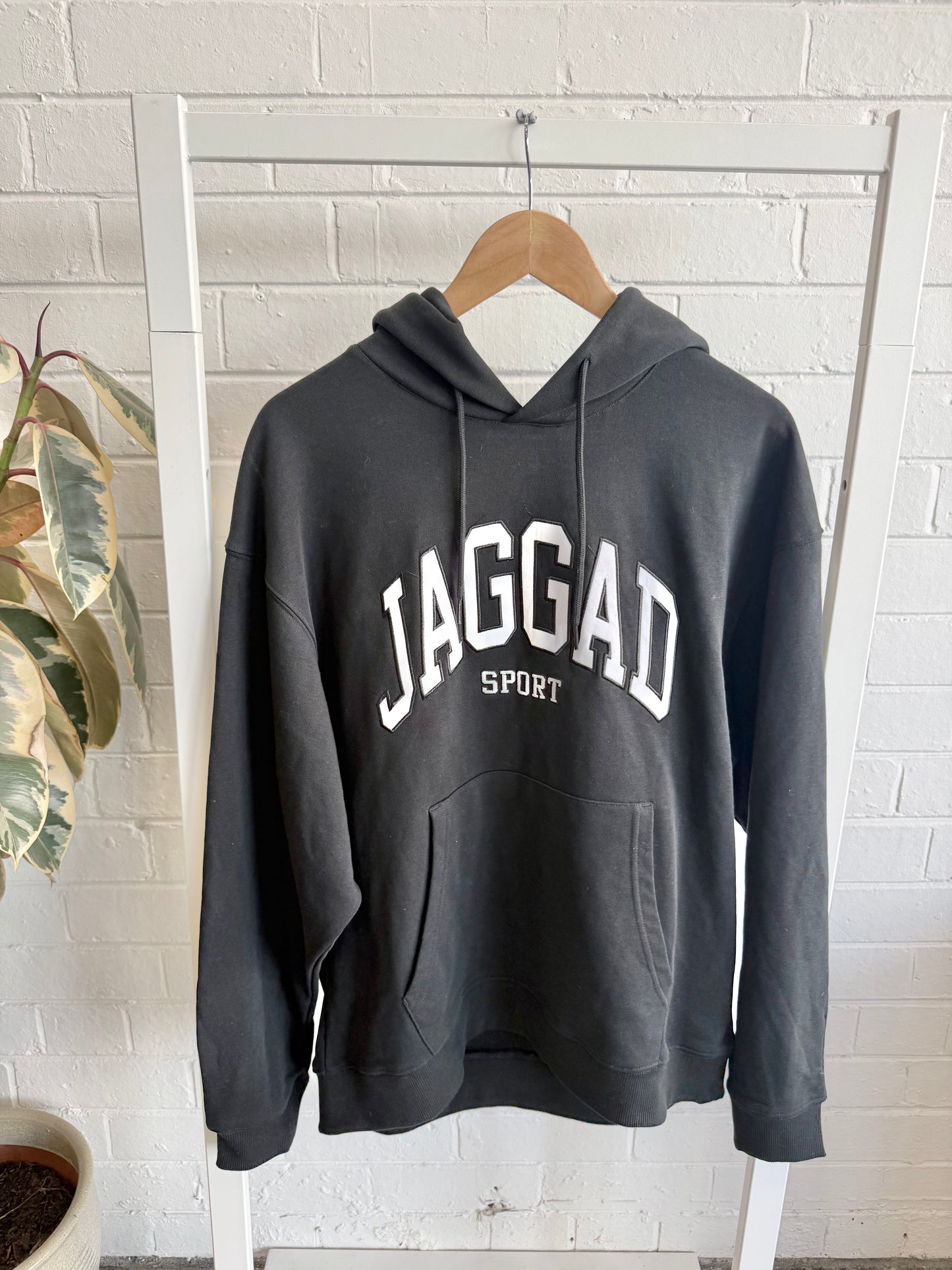 Jaggad Sport Logo Hoodie - Size XL