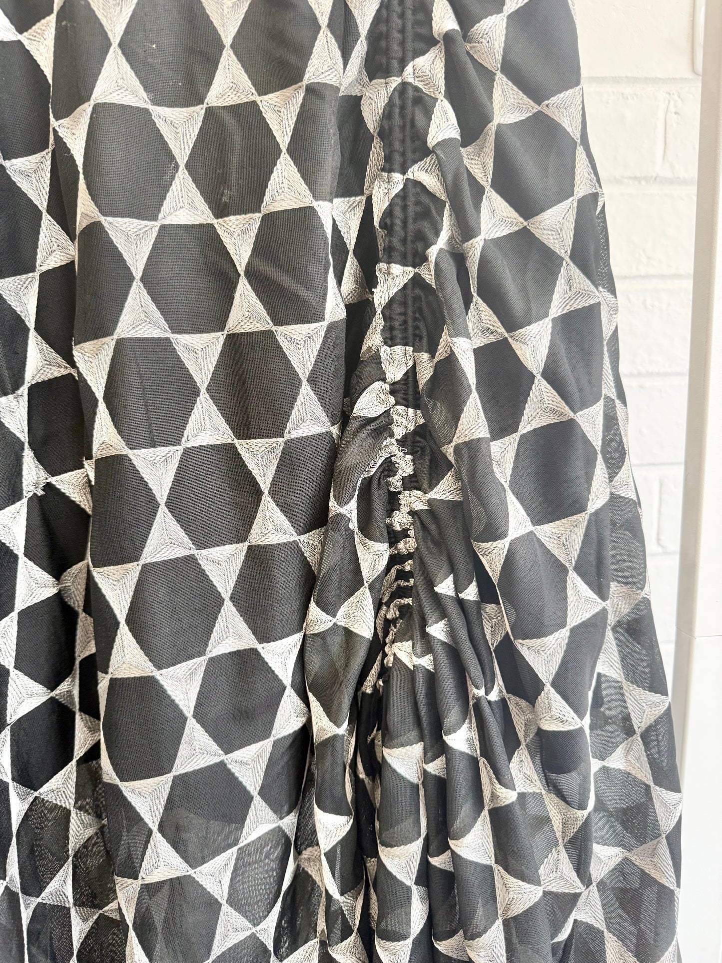 Sass & Bide Supernature Skirt in Black/White - Size 10