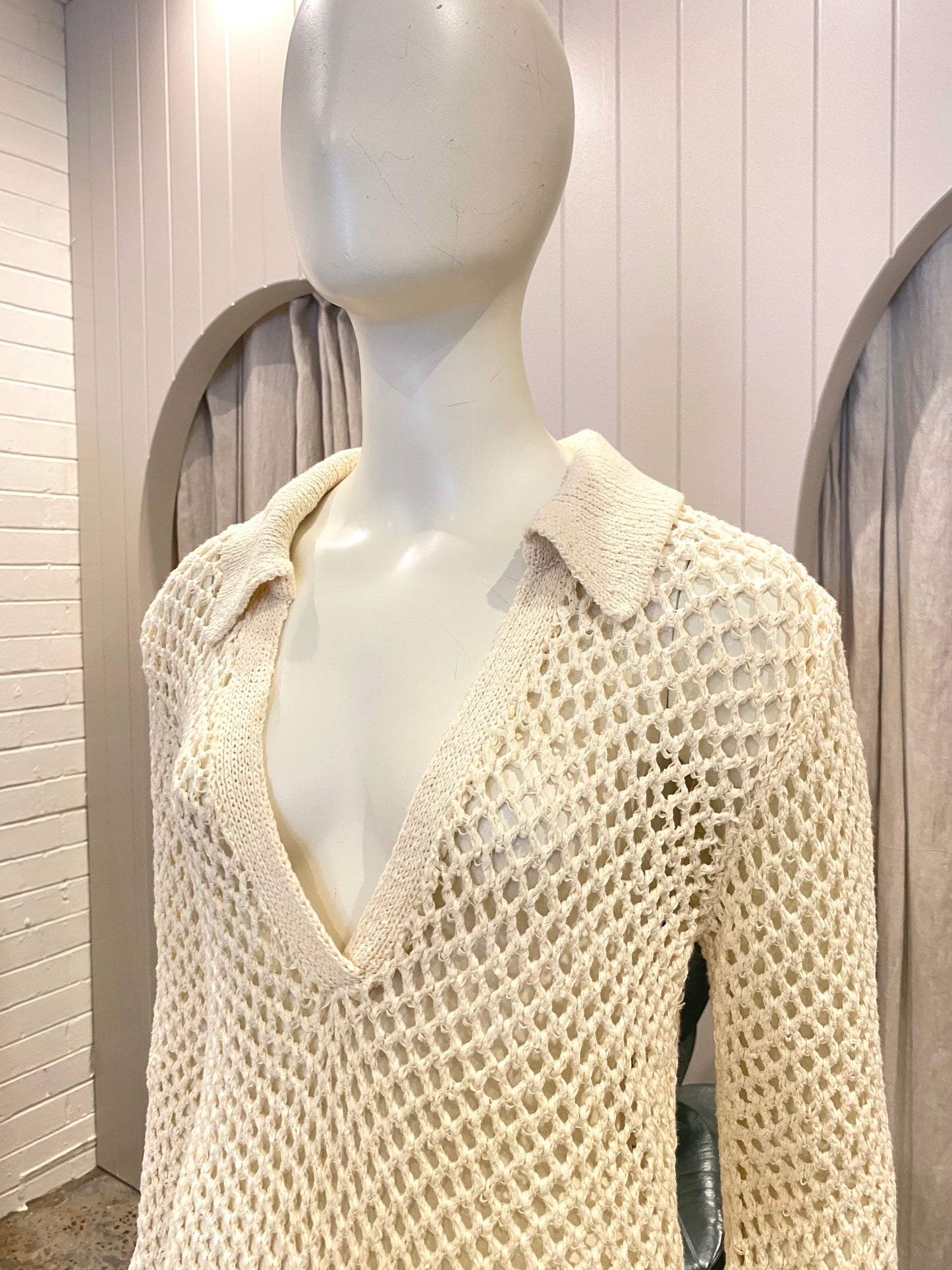 Monday Swimwear 'Newport' Crochet Dress - Size M (10/12)