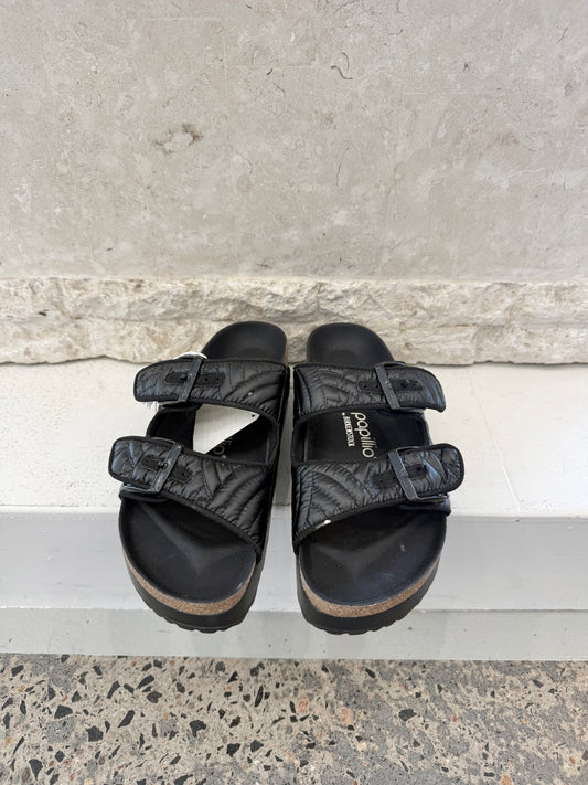 Brikenstock x Papillio Black Arizona Flex Platform Sandal - Size 37