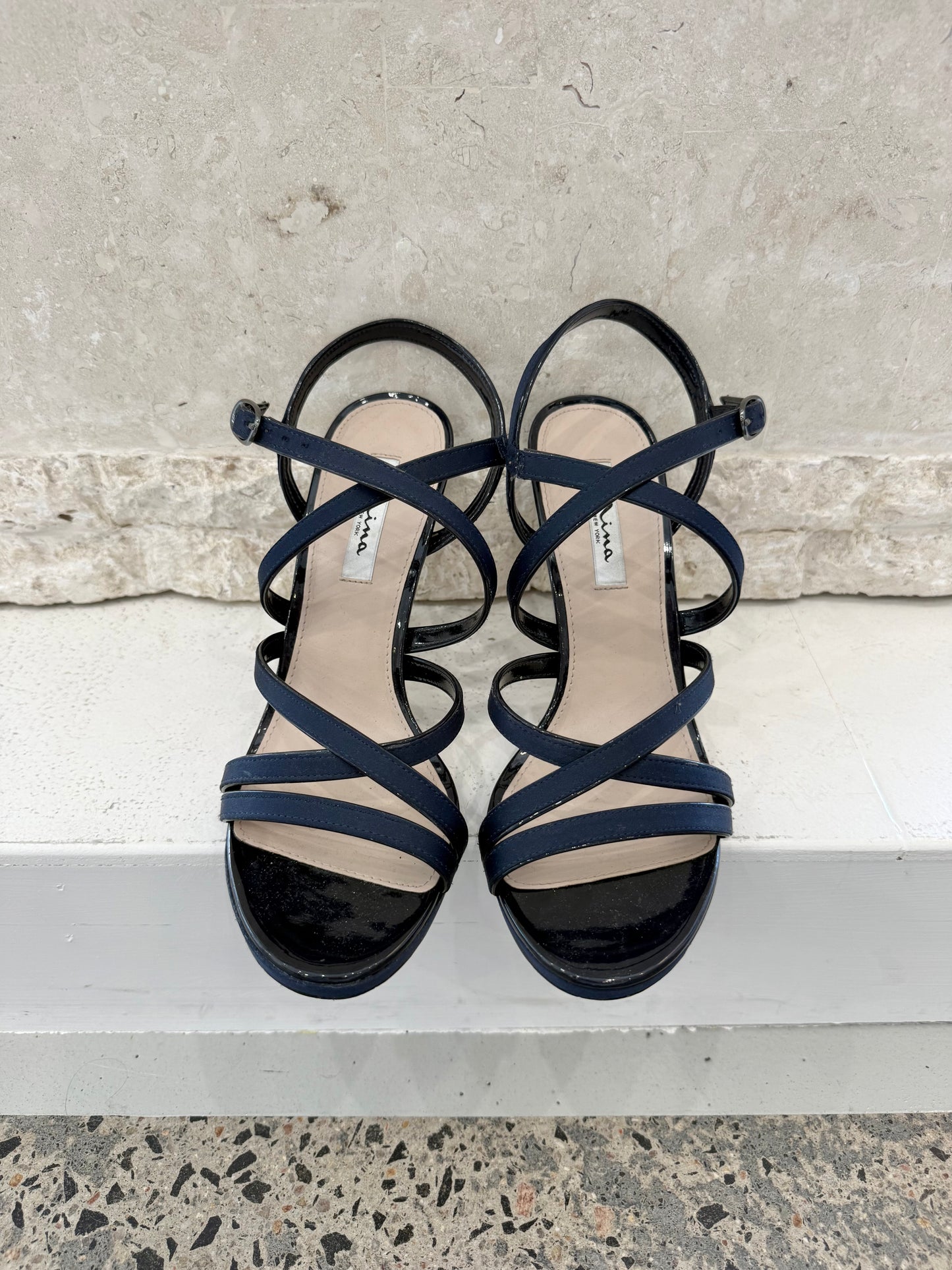 Nina New York Navy Heels - Size 41