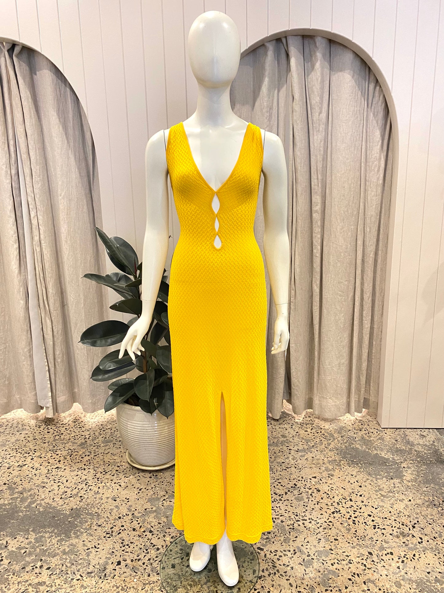 Monday Swimwear Ramatuelle Dress in mango - Size L (12)