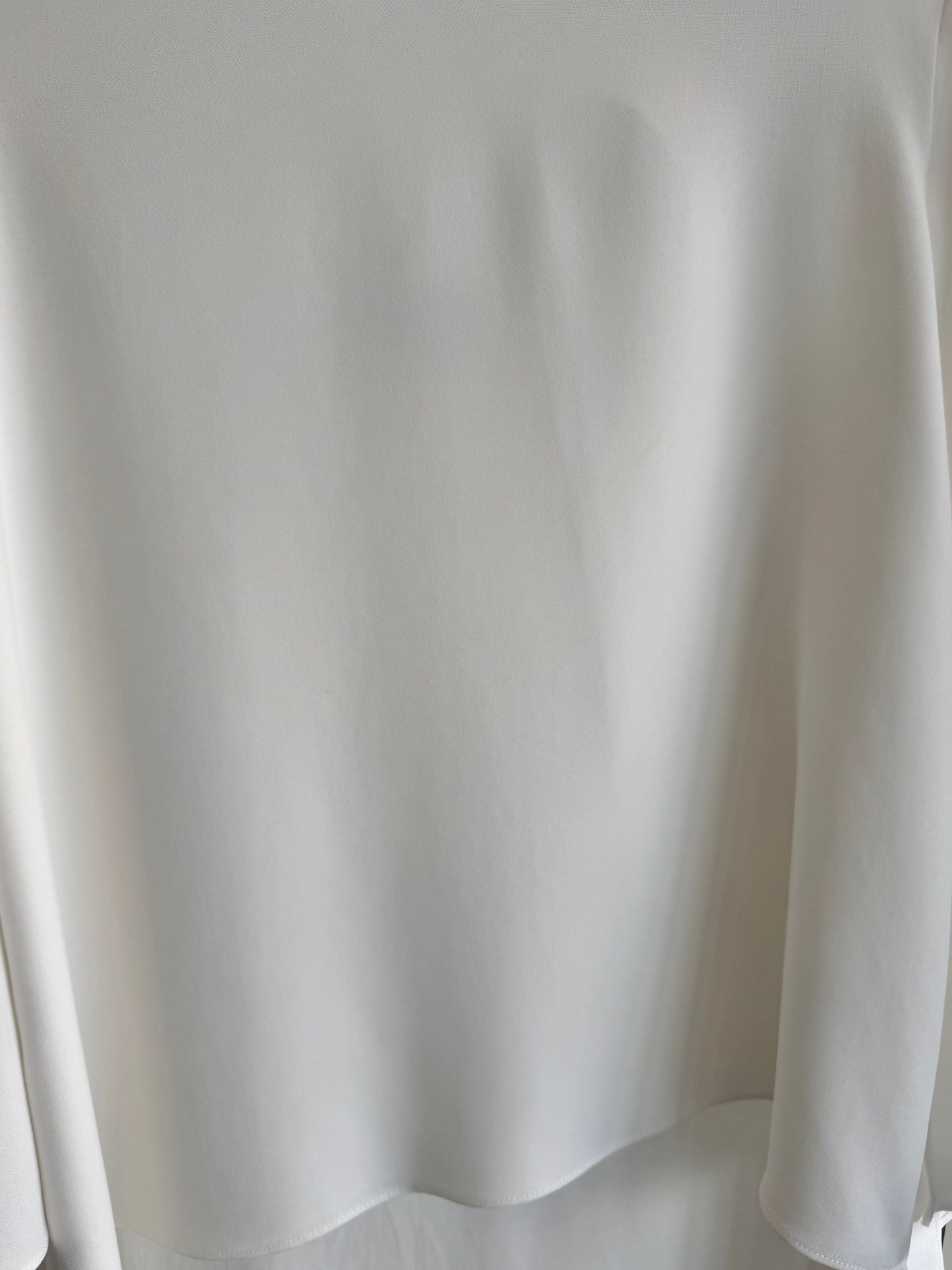 Carla Zampatti White Serenity Top - Size 12