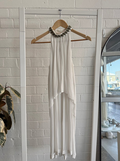 Sass and Bide Ivory Out Here Tunic Top - Size 8