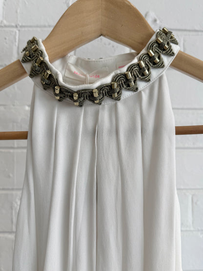 Sass and Bide Ivory Out Here Tunic Top - Size 8