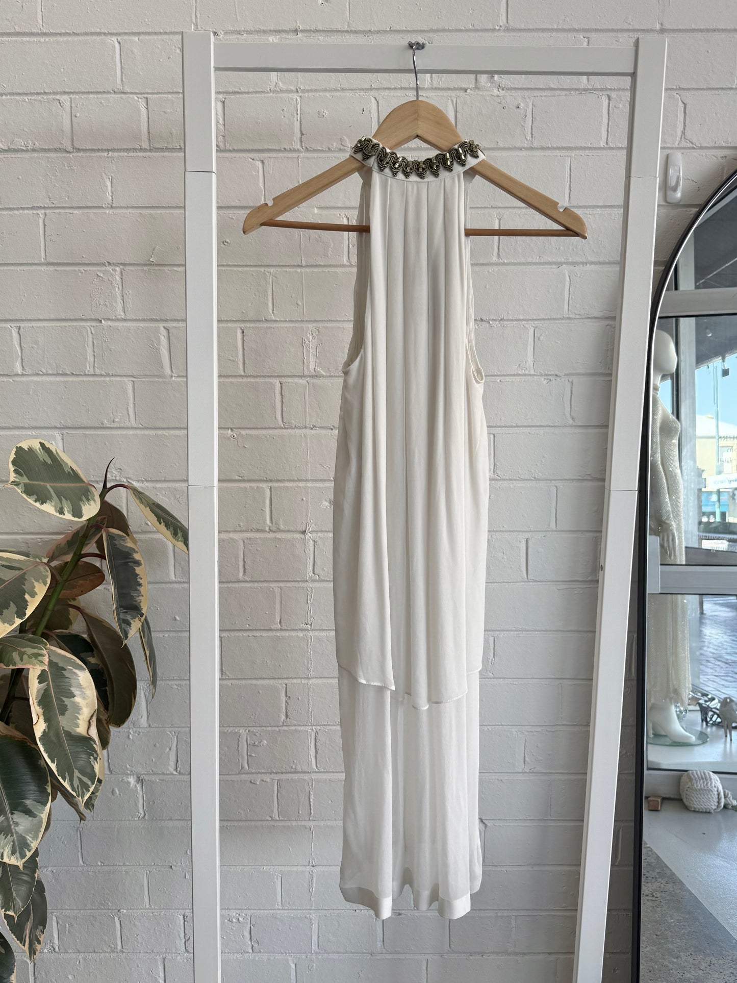 Sass and Bide Ivory Out Here Tunic Top - Size 8