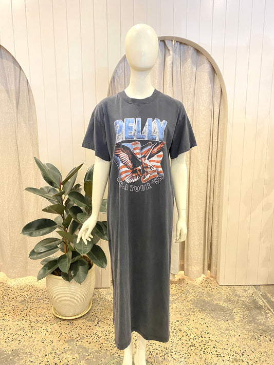 Ena Pelly Eagle Tee Dress - Size 8