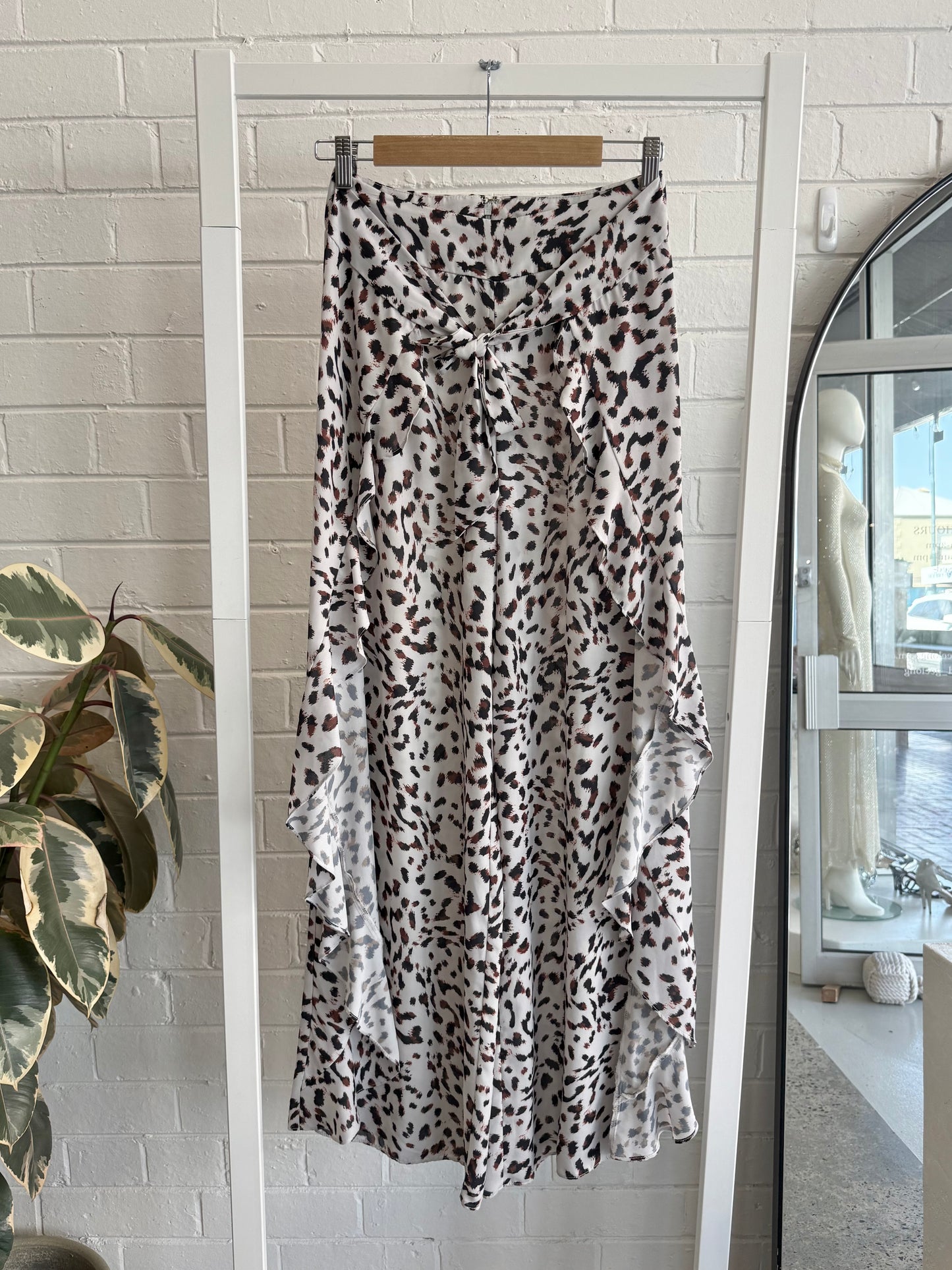 Sheike Animal Instinct Ruffle Pants - Size 8