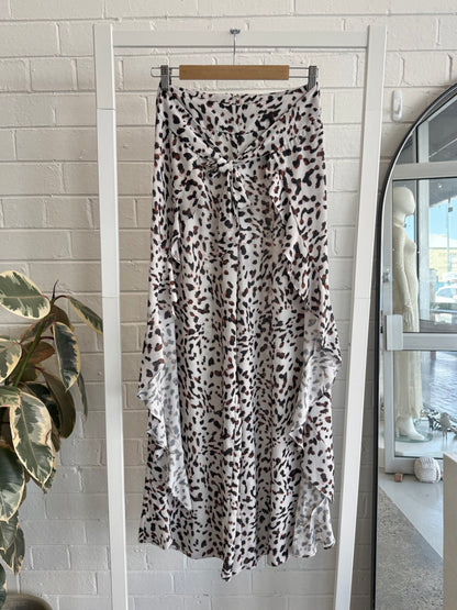 Sheike Animal Instinct Ruffle Pants - Size 8