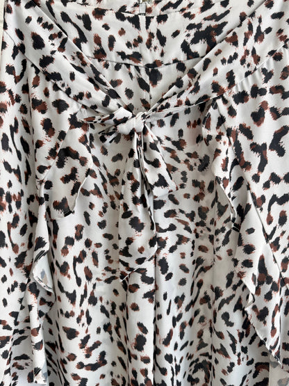 Sheike Animal Instinct Ruffle Pants - Size 8