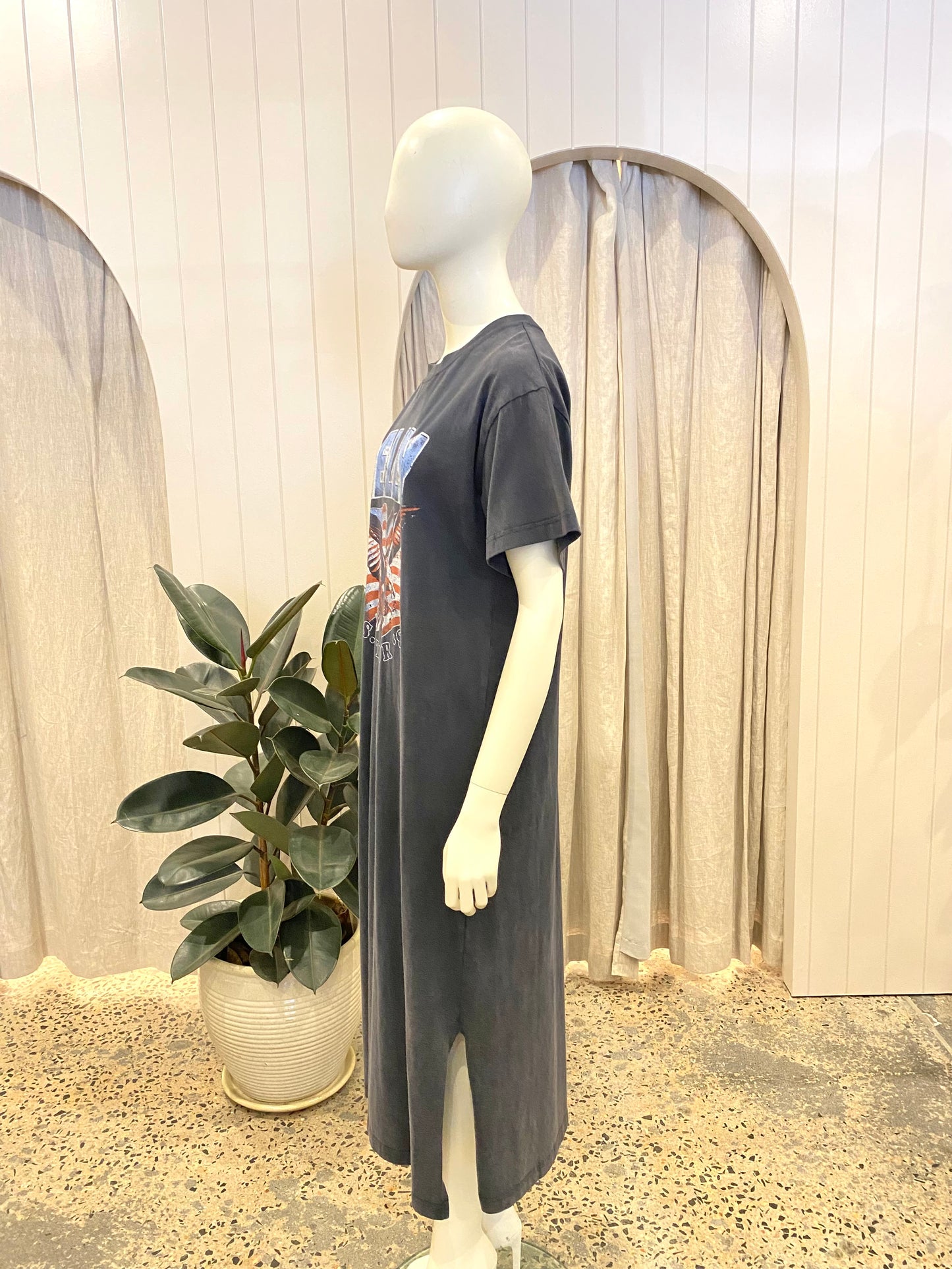 Ena Pelly Eagle Tee Dress - Size 8