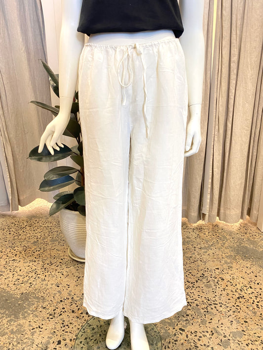 Monday Swimwear 'Belize' Pant in White - Size S (10)