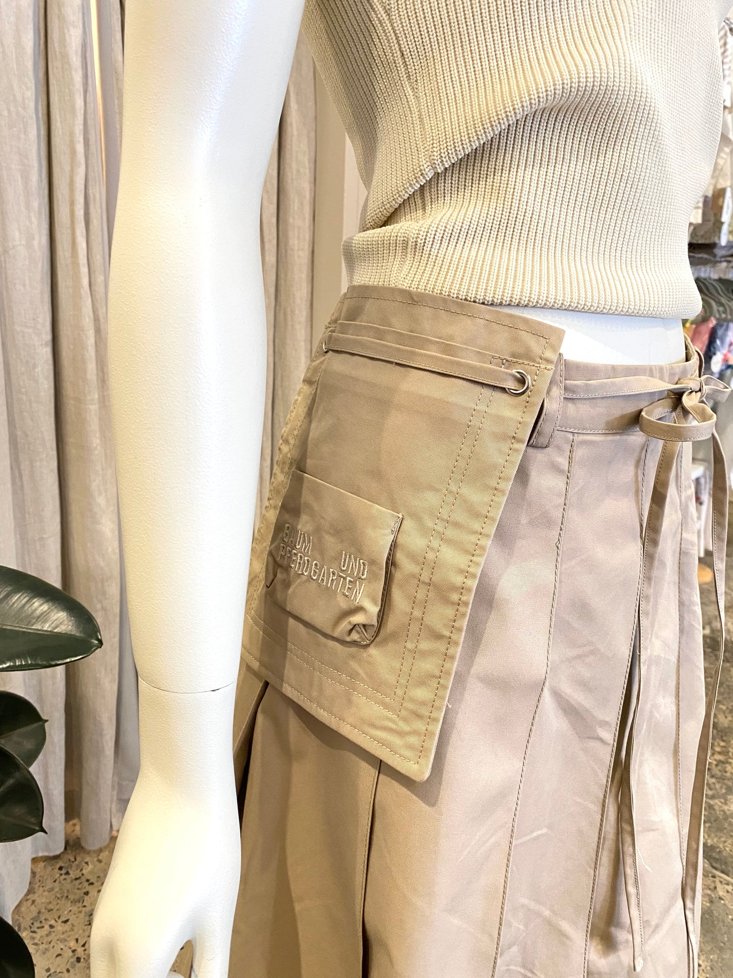 Baum Und Pferdgaten Sunny Pocket Bag Midi Skirt - Size 10