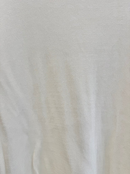 Miann and Co Ivory Knit Tee - Size M (12 - 14)