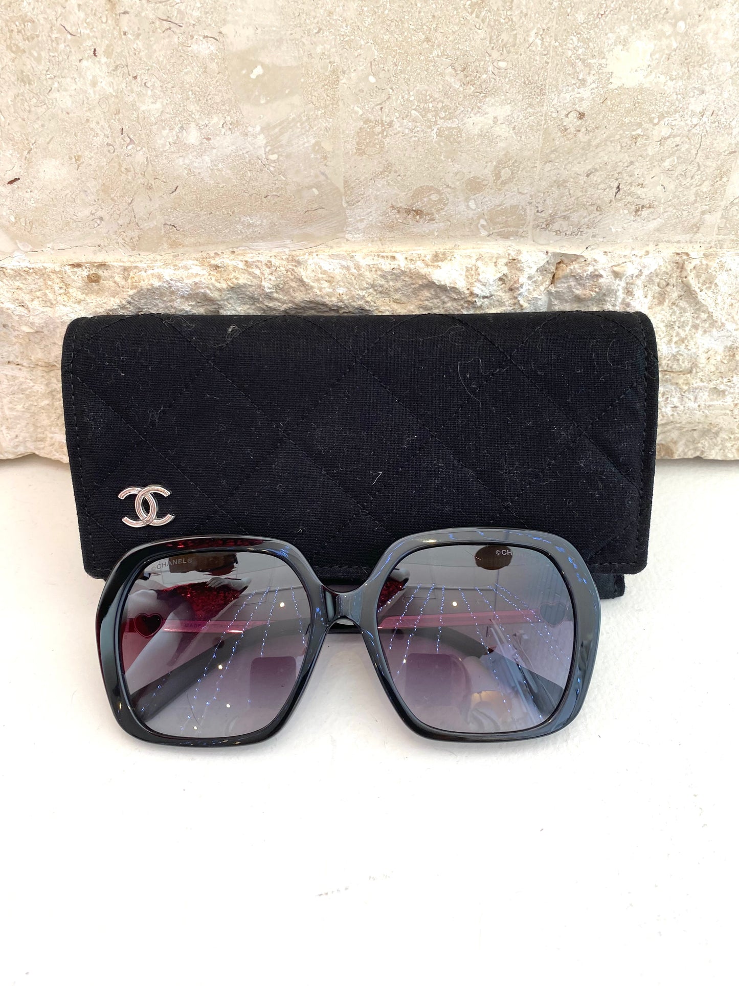 Chanel Sunglasses 5521 in Black