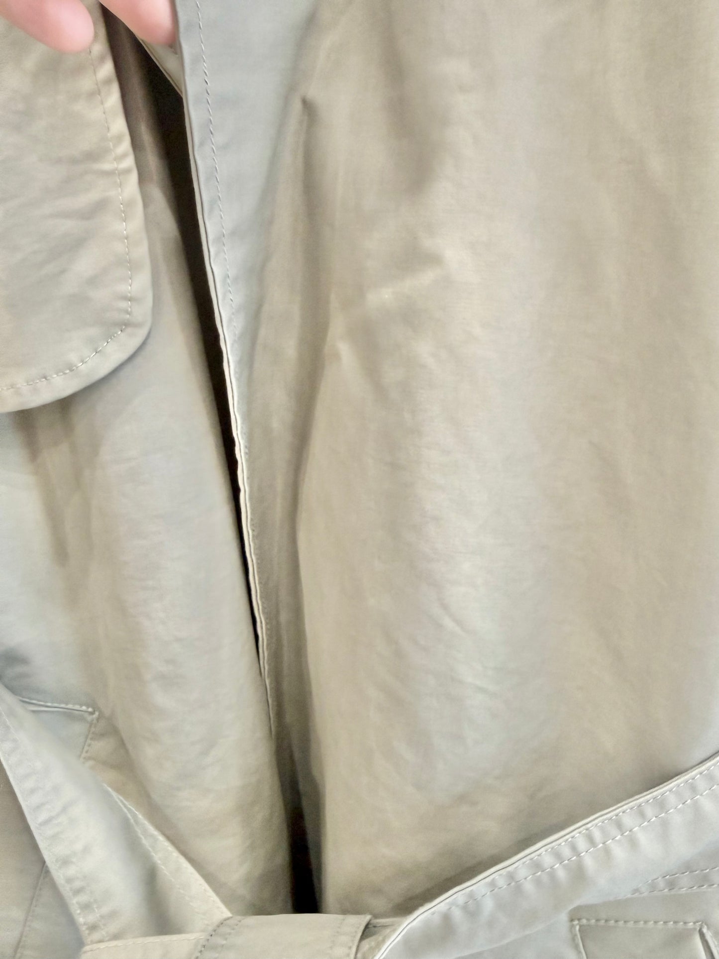 Nude Lucy Pewter Frieda Trench - Size XS (8)