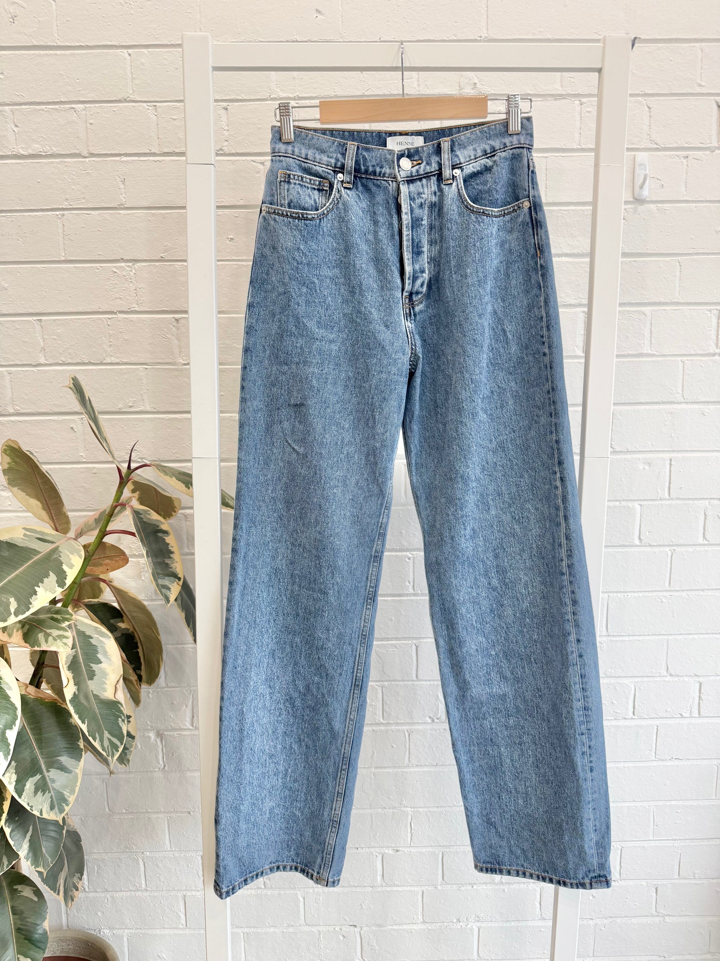 HENNE Indigo Blue Valentina Jean - Size 27 (6 - 8)