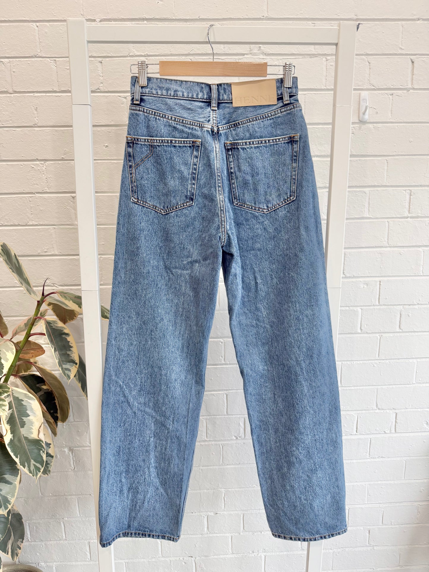 HENNE Indigo Blue Valentina Jean - Size 27 (6 - 8)
