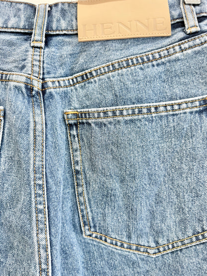 HENNE Indigo Blue Valentina Jean - Size 27 (6 - 8)