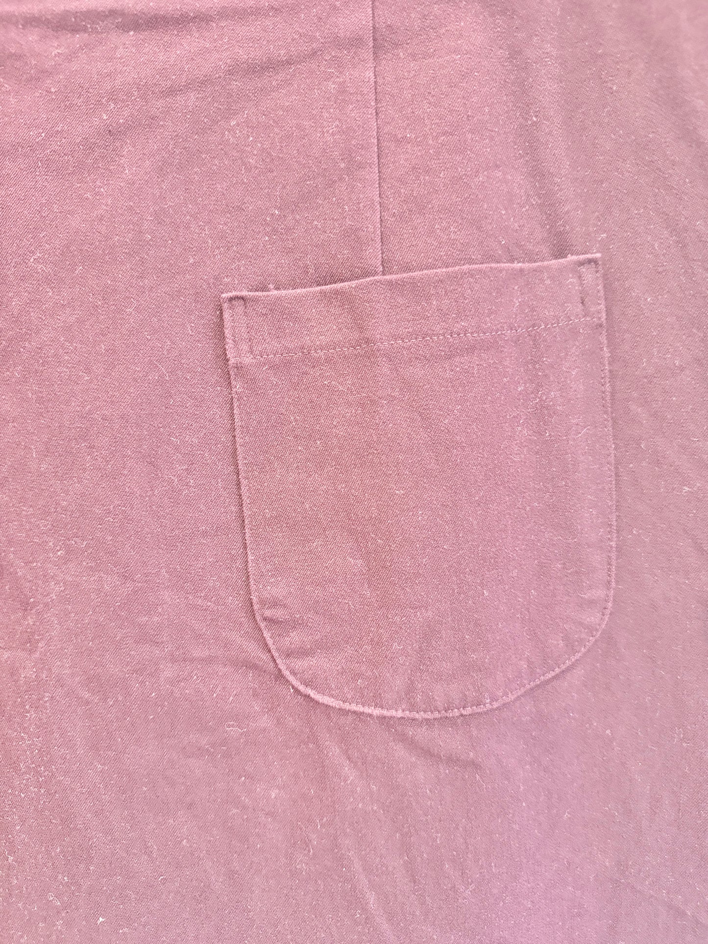 Kuwaii Burgundy A line Mini Skirt With Pockets - Size 16