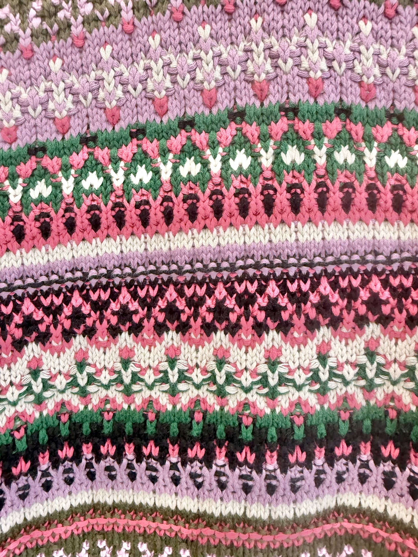 Kowtow Flowerbed Knit Vest - Size L (12)