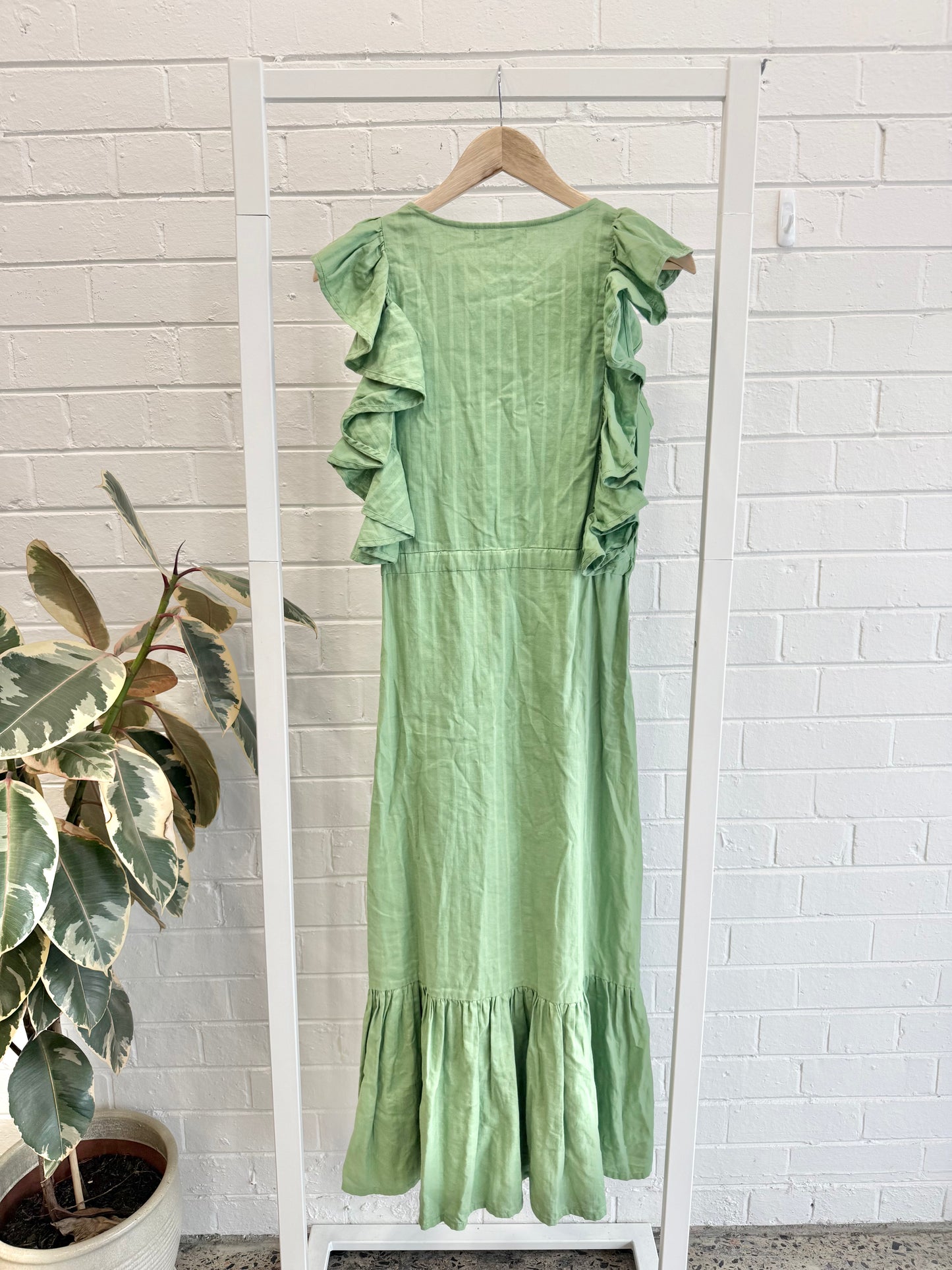 Morrison Green Kirsty Maxi Dress - Size 1 (8)