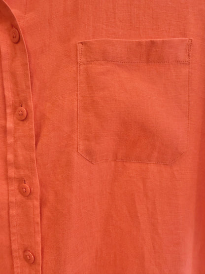 Cable Melbourne Poppy Midi Shirt Dress - Size 12