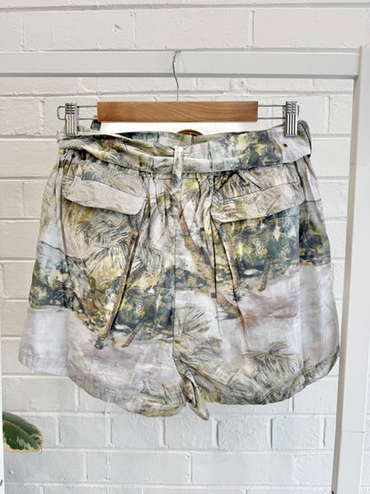Greenhouse Interiors Hana Baia Art Shirt and Short Set - Size S (8 - 10)
