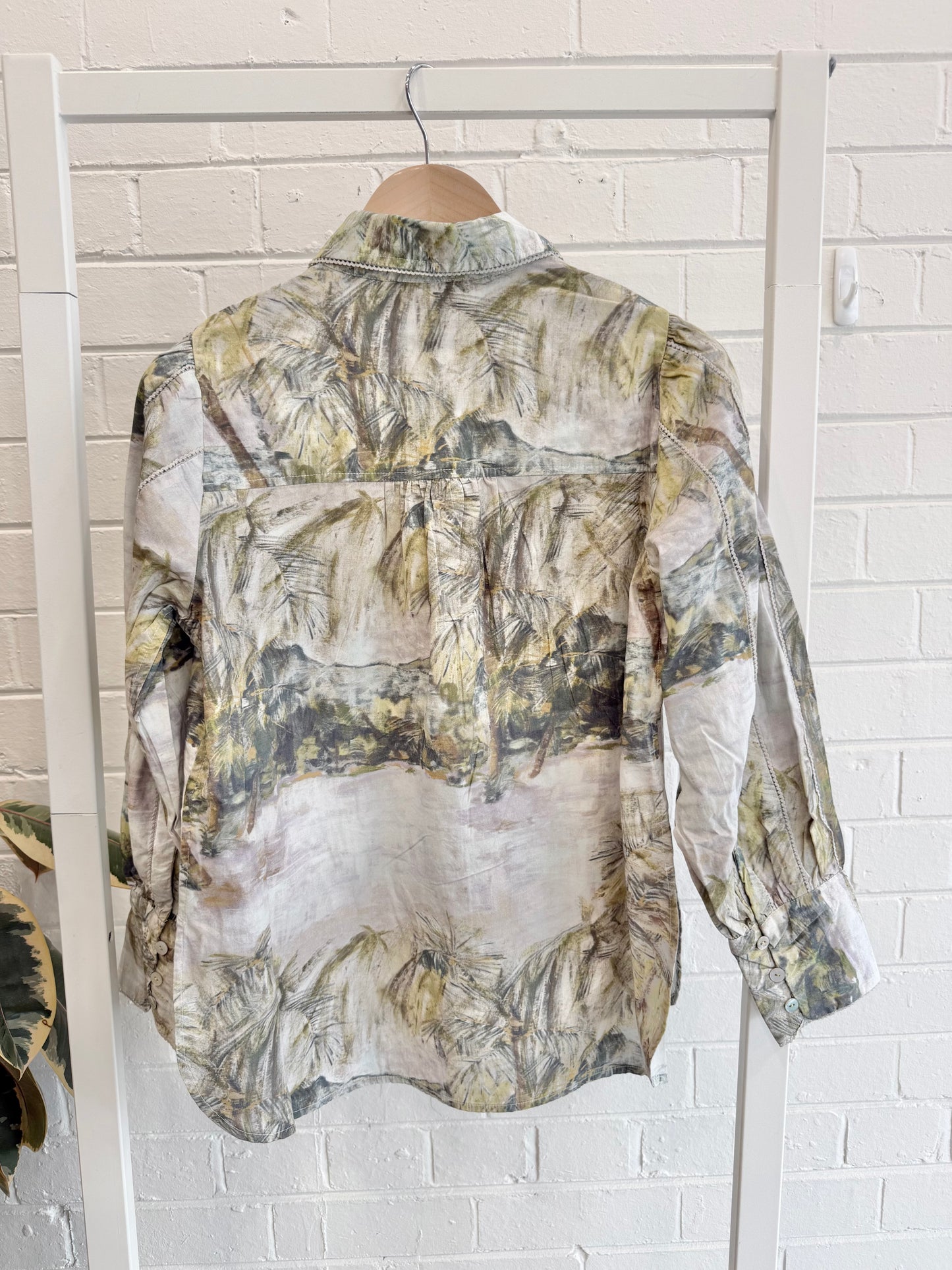 Greenhouse Interiors Hana Baia Art Shirt and Short Set - Size S (8 - 10)