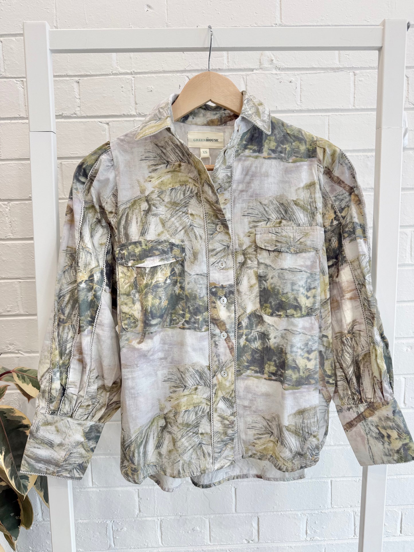 Greenhouse Interiors Hana Baie Art Shirt - Size XS (6 - 8)