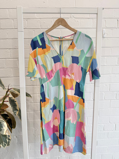 Gorman Tulip Tangle Mini Dress - Size 8