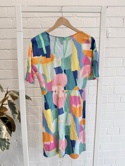 Gorman Tulip Tangle Mini Dress - Size 8