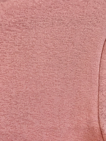 Nude Lucy Pink Long Sleeve Top - Size S (6 - 8)